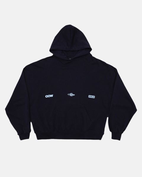 Cold Culture Globe Hoodie Blue | 79460-CERQ