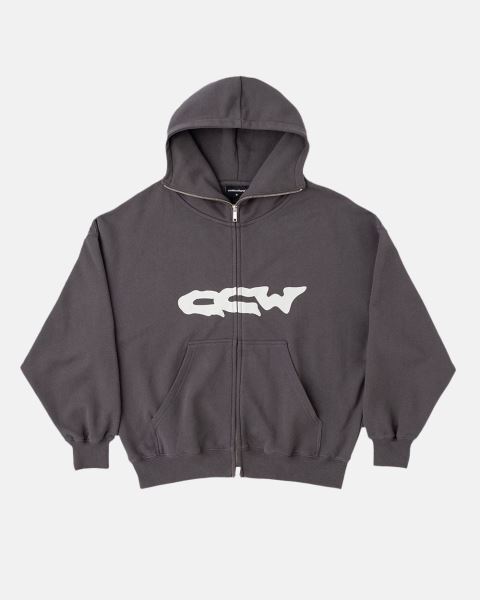 Cold Culture Globetrotter Zip Hoodie Grey | 89734-BWIC