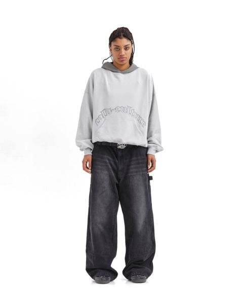 Cold Culture Gothic Arc Hoodie Light Grey | 71846-YFOL