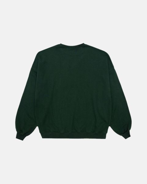 Cold Culture Gothic Crewneck Sweatshirts Green | 49683-AQBL