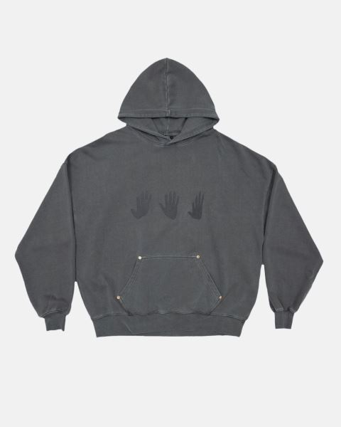 Cold Culture Hands Hoodie Grey | 40283-GOJN