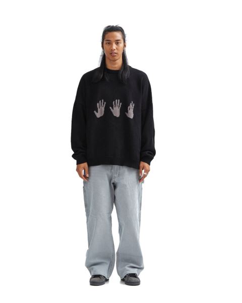 Cold Culture Hands Knitwear Black | 62530-KBOR