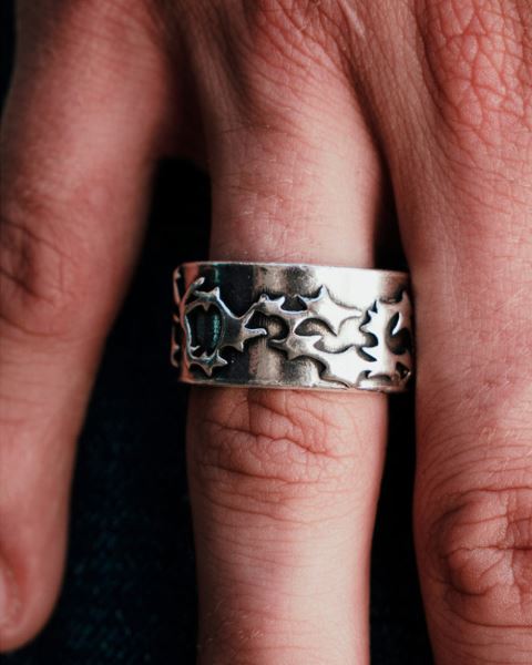 Cold Culture Heavenly Ring Jewelry Silver Green | 92704-DIRC