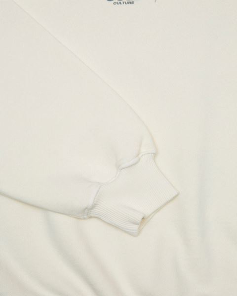Cold Culture Heights Crewneck Sweatshirts White | 54937-UQIV