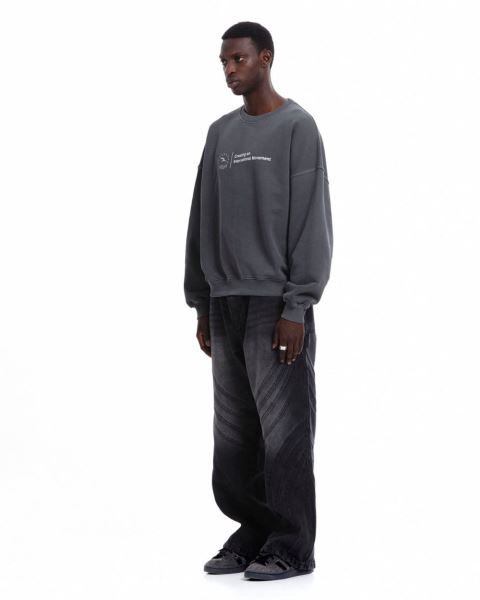 Cold Culture Heights Crewneck Sweatshirts Grey | 51268-VEWR