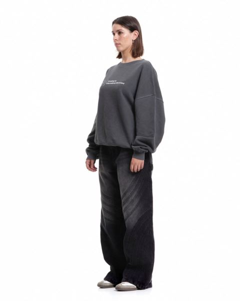 Cold Culture Heights Crewneck Sweatshirts Grey | 51268-VEWR