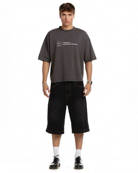 Cold Culture Heights T Shirt Grey | 26034-JYVQ