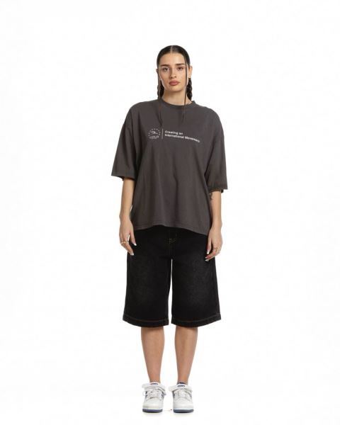 Cold Culture Heights T Shirt Grey | 26034-JYVQ