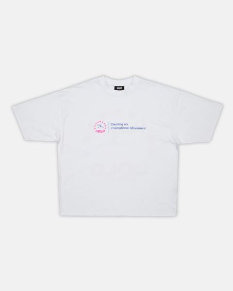 Cold Culture Heights T Shirt White | 93756-DHZY