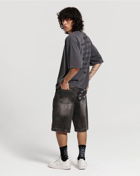 Cold Culture Heights V2 Shorts Grey Blue | 71649-YHFV