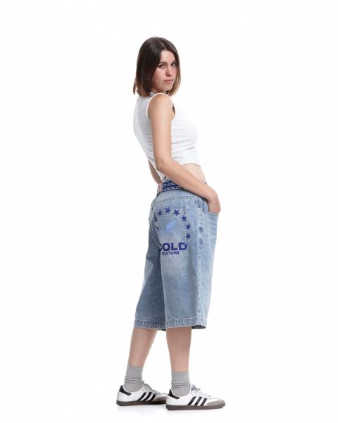 Cold Culture Heights V2 Shorts Light Blue | 36905-TJWF