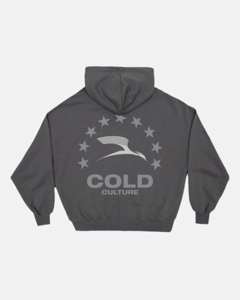 Cold Culture Heights Zip Hoodie Grey | 98372-EOCT