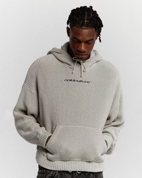 Cold Culture Horse Knitwear Grey | 53176-LNTD
