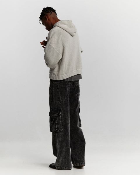 Cold Culture Horse Knitwear Grey | 53176-LNTD