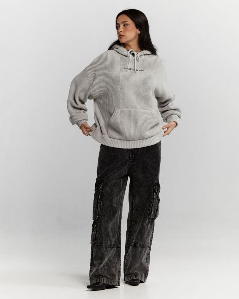 Cold Culture Horse Knitwear Grey | 53176-LNTD