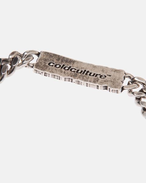 Cold Culture Id Bracelet Jewelry Silver Brown | 70594-VUHD