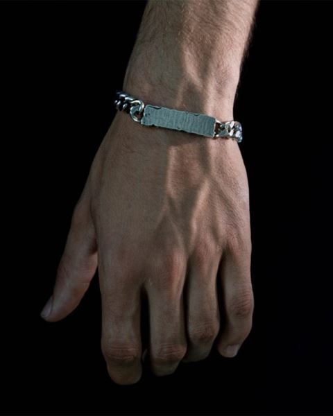 Cold Culture Id Bracelet Jewelry Silver Brown | 70594-VUHD
