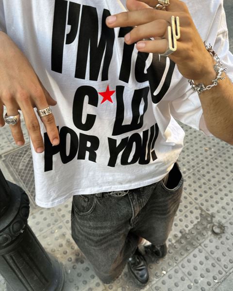 Cold Culture Im Too Cold T Shirt White | 45109-ATOF