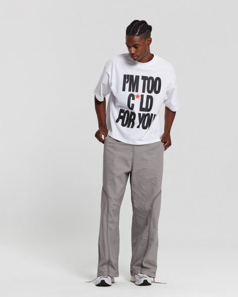 Cold Culture Im Too Cold T Shirt White | 45109-ATOF