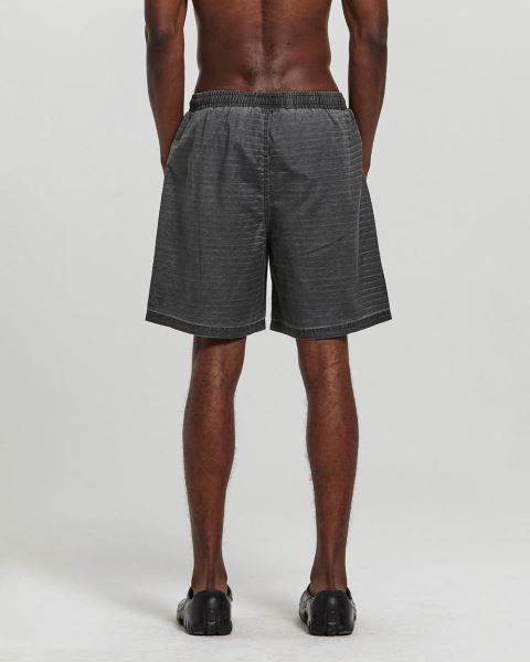 Cold Culture Industrial Swim Shorts Black | 79834-AGPM