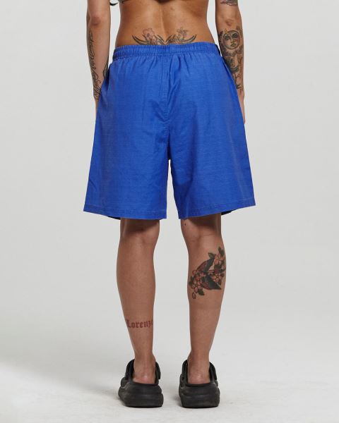 Cold Culture Industrial Swim Shorts Light Blue | 08675-YWTJ