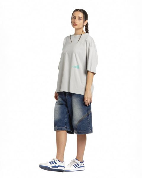 Cold Culture Industrial T Shirt Grey | 81967-XDYK