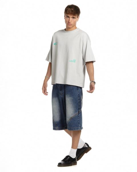 Cold Culture Industrial T Shirt Grey | 81967-XDYK