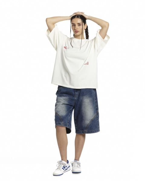 Cold Culture Industrial T Shirt White | 90715-ZWKY