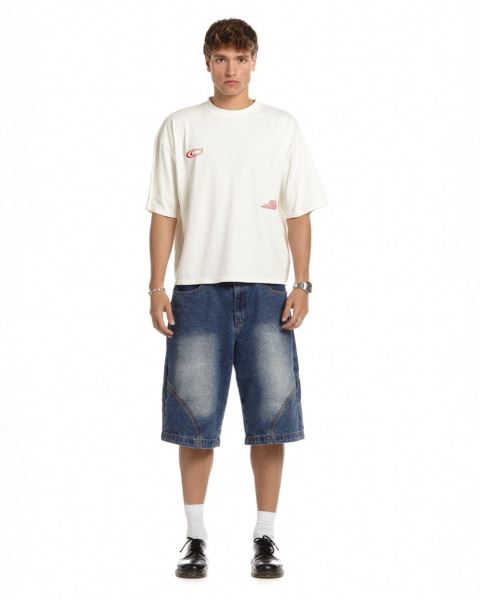 Cold Culture Industrial T Shirt White | 90715-ZWKY