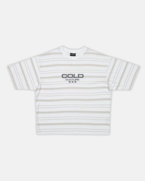 Cold Culture International Stars T Shirt Black | 69874-EASB