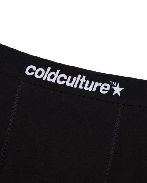 Cold Culture Italic Boxer 2 Pack) Underwear Black | 52489-OLXT