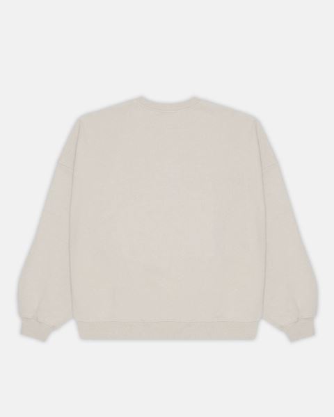 Cold Culture Italic Crewneck Sweatshirts Grey | 40627-MTPG