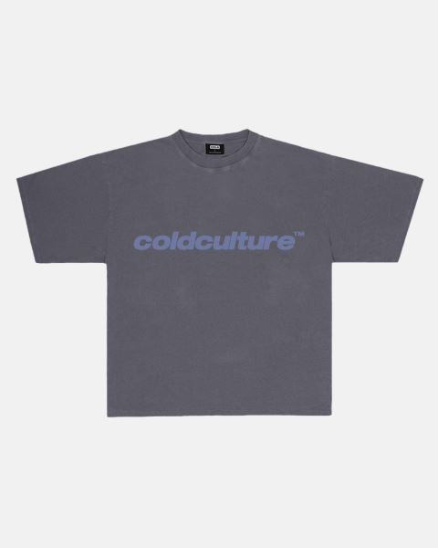 Cold Culture Italic T Shirt Orange | 89715-WBLM