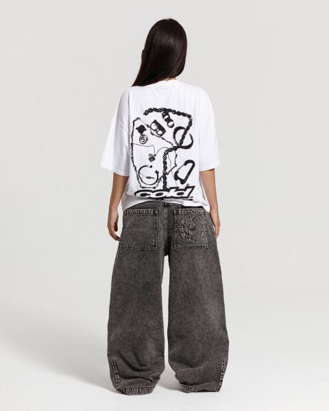 Cold Culture Jewelry T Shirt White | 45287-MOKD