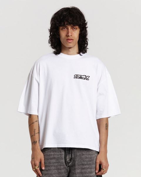 Cold Culture Jewelry T Shirt White | 45287-MOKD