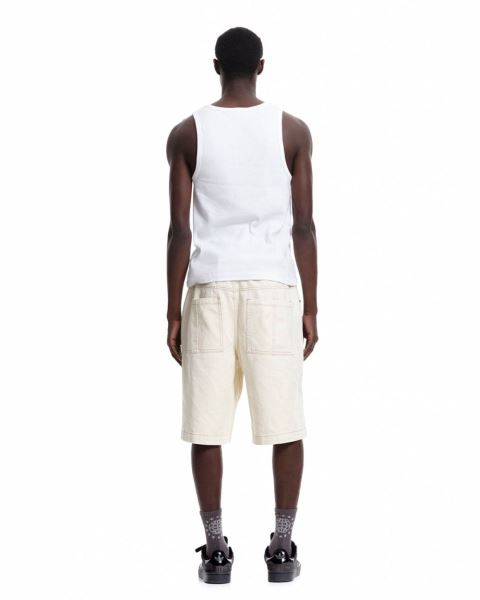 Cold Culture Keychain V2 Shorts White | 89174-EMSD