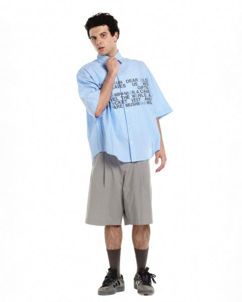 Cold Culture Legacy Shirt Blue | 74098-PJNA