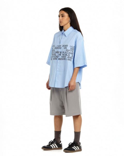 Cold Culture Legacy Shirt Blue | 74098-PJNA
