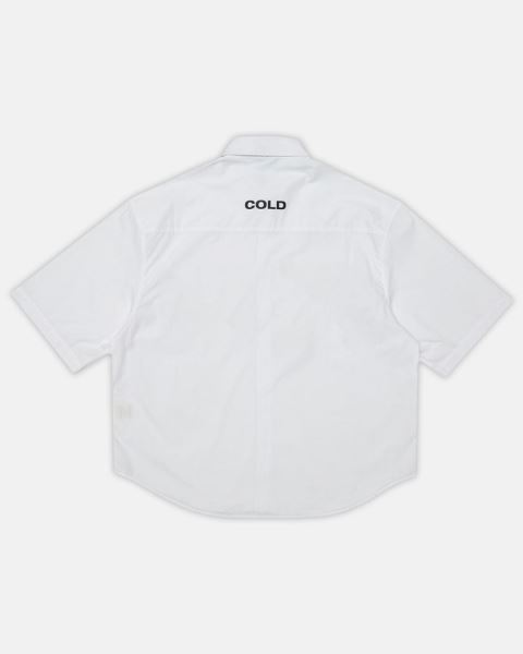 Cold Culture Legacy Shirt White | 95387-KPXW