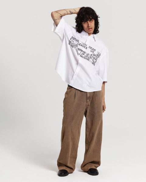 Cold Culture Legacy Shirt White | 95387-KPXW