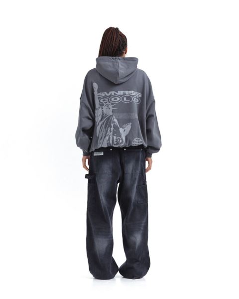 Cold Culture Liberty Hoodie Grey | 34218-TCUK