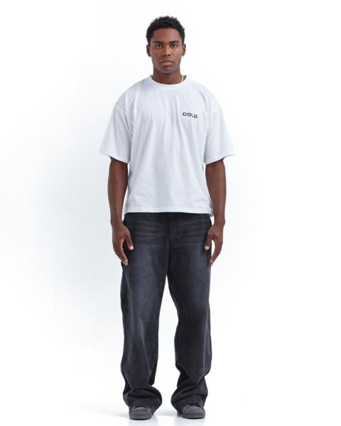 Cold Culture Liberty T Shirt White | 70419-MCSJ