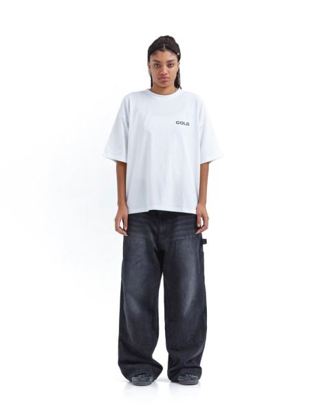 Cold Culture Liberty T Shirt White | 70419-MCSJ