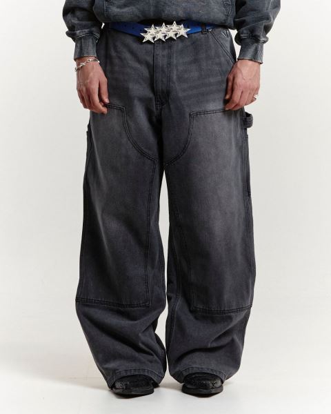 Cold Culture Liberty V1 Double Knee Pants Grey | 43285-CYUS