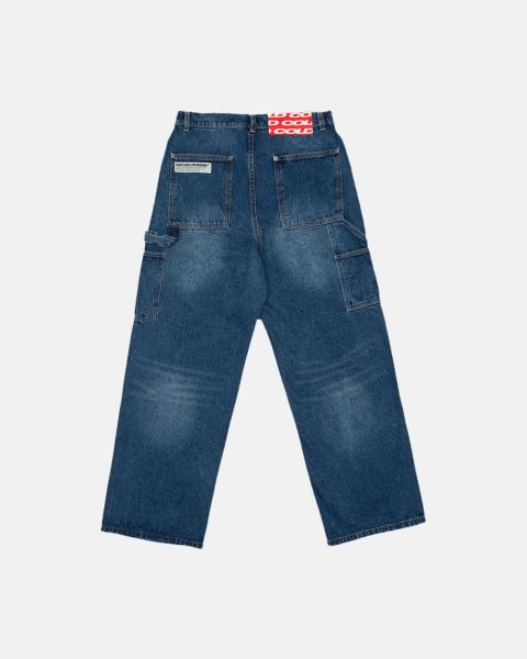 Cold Culture Liberty V1 Double Knee Pants Blue | 84625-ULBE