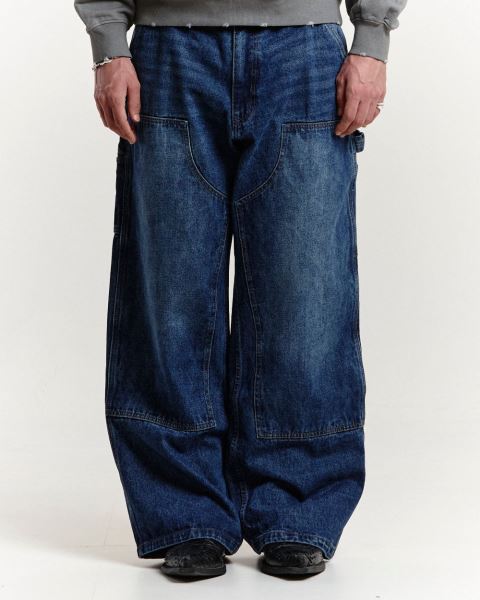 Cold Culture Liberty V1 Double Knee Pants Blue | 84625-ULBE