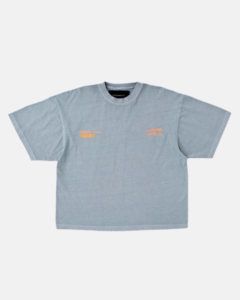 Cold Culture Liquid Halftone T Shirt Grey | 16208-EKVP