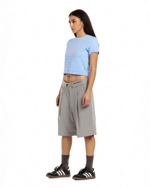 Cold Culture Lortus Wedding Shorts Grey | 80349-DSLA