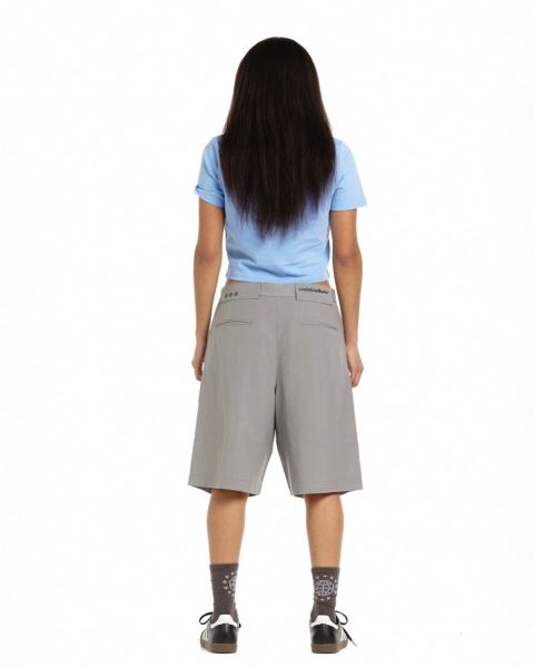 Cold Culture Lortus Wedding Shorts Grey | 80349-DSLA