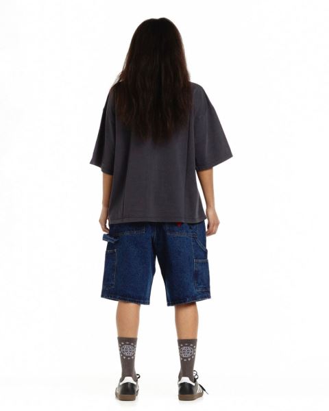 Cold Culture Lucky Touch T Shirt Black | 70236-TEFV